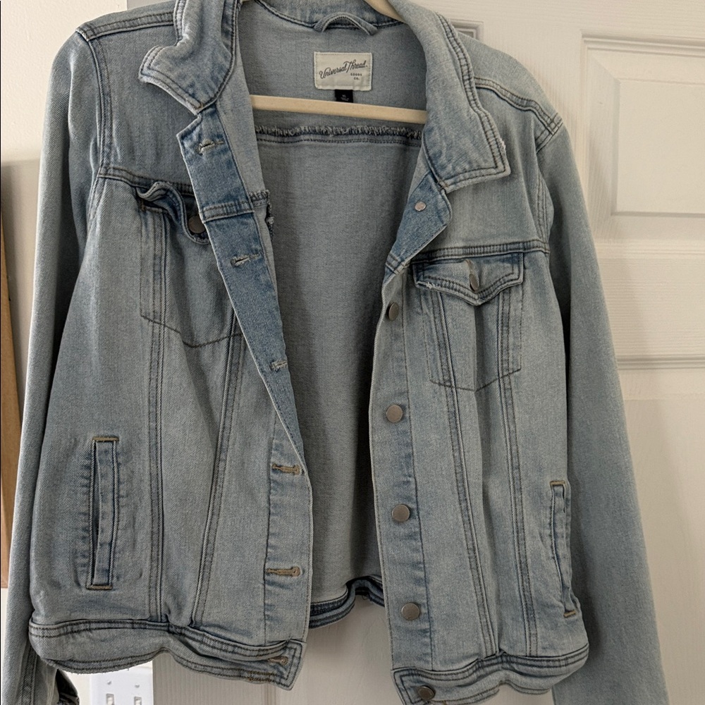 Pale Blue Denim Jacket
